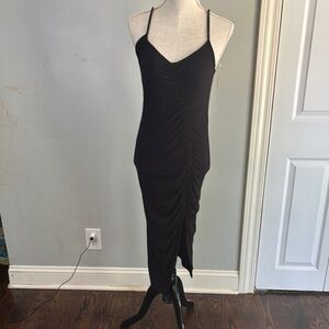 Project Social T Black Midi Dress
